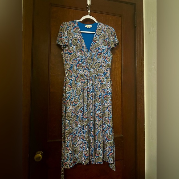 Boden evangeline jersey faux wrap dress Size 10 - Picture 3 of 7